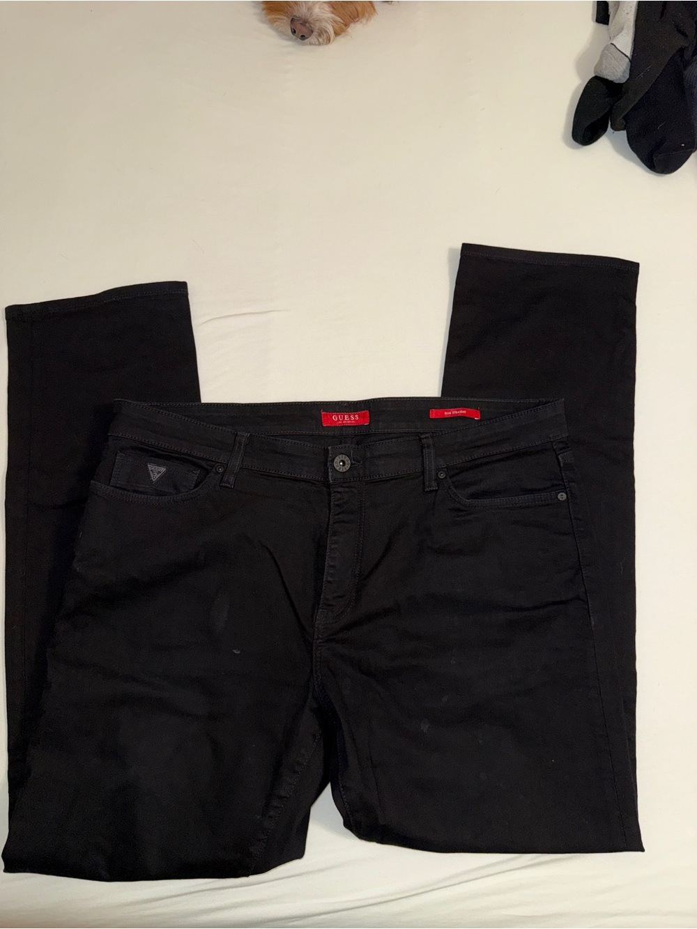 GUESS Men's Black Slim Jeans